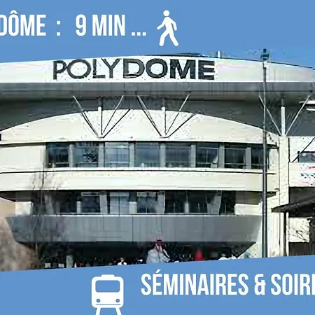 ⟬giacomelli⟭ Quartier Calme⁕wifi⁕proche Michelin⁕ * Clermont-Ferrand