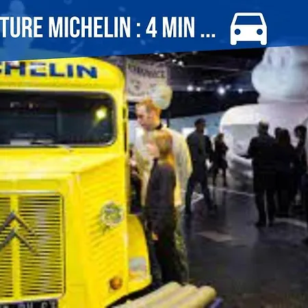 ⟬giacomelli⟭ Quartier Calme⁕wifi⁕proche Michelin⁕ Clermont-Ferrand