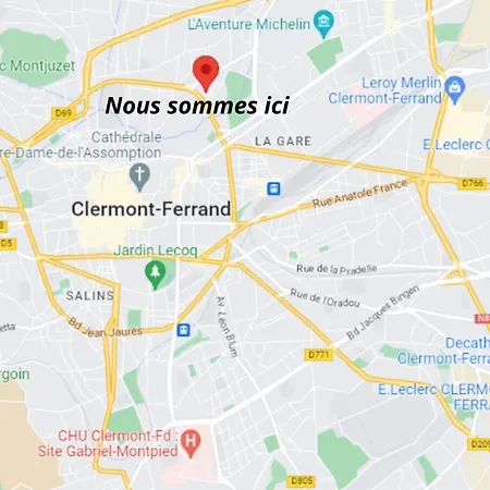 ⟬giacomelli⟭ Quartier Calme⁕wifi⁕proche Michelin⁕ Lägenhet *