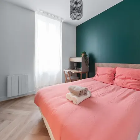 Apartment ⟬giacomelli⟭ Quartier Calme⁕wifi⁕proche Michelin⁕ Clermont-Ferrand